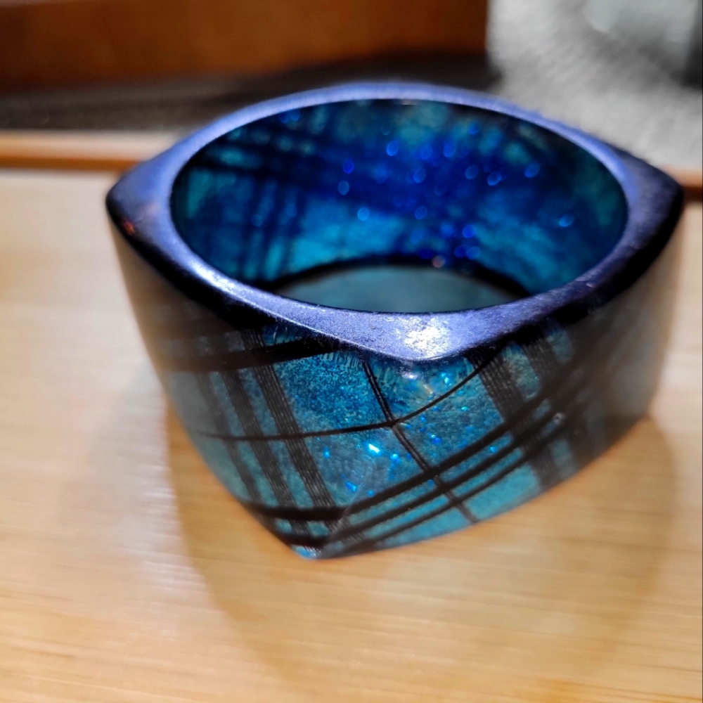 Blue bracelet
